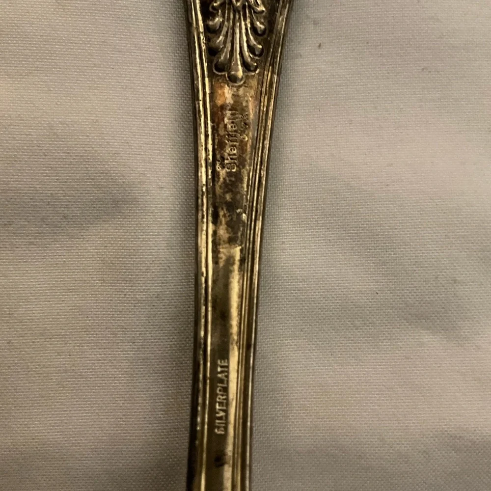 Vintage Sheffield Silver Plate Ladle
